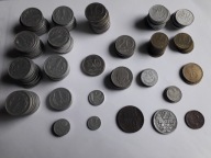 Duży zestaw monet z PRL - 163 szt , 2 zł - z 1959, 1, 5 gr - 1949 - Tanio!!