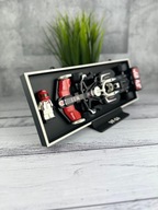 Pozioma ramka GridFlip na bolid LEGO F1 Speed Champions | Haas 77250