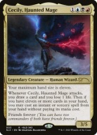 Karta Magic: The Gathering Cecily, Haunted Mage SLX