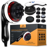 PISTOLET DO MASAŻU MASAŻER ANTYCELLULITOWY WYSZCZUPLAJĄCY DO CELLULITU 9w1