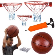 ZESTAW DO GRY W KOSZYKÓWKĘ MOLTI KOSZ DUŻA OBRĘCZ 39 CM + POMPKA PIŁKA