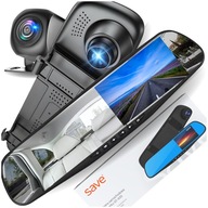 Wideorejestrator w lusterku Save Full HD 170° 32 GB z dwiema kamerami