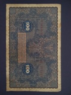 100 marek polskich 1919 seria M średni stan (B12)