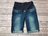 H&M MAMA fajne SPODENKI rybaczki ciążowe 36/38