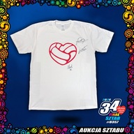 T-shirt z autografami siatkarzy