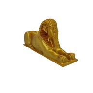 Złoty Sfinks 3D figurka 15 cm z filamentu – egipska figurka dekoracyjna