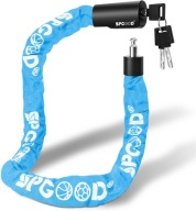 ZAPIĘCIE ROWEROWE ŁAŃCUCHOWE 90 CM Z ZESTAW Z 3 KLUCZAMI