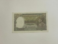 Birma - 5 rupii - rzadki