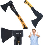 SIEKIERA BLACK ROZŁUPUJĄCA MAŁA WYTRZYMAŁA DO OGRODU FIBERGLASS