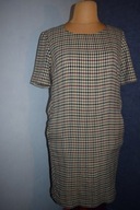 * NEXT * SUKIENKA ZIMOWA W PEPITKĘ Z KIESZENIAMI_44