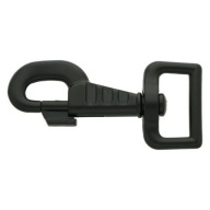 Ozdobny karabińczyk 80 mm/25Q – czarny