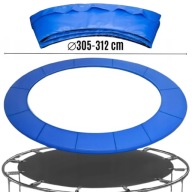 OSŁONA NA SPRĘŻYNY DO TRAMPOLINY 305-312CM 10FT MOCNA DUŻA MATA SIATKA MATA