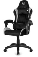 Fotel gamingowy obrotowy HERO ENZO BLACK-GREY FABRIC – wygoda i styl