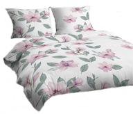 pościel z flaneli 140x200 + 1x60x70 guzik F 144 miła pink