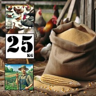 Śruta z kukurydzy GRUBA 25kg - prosto od rolnika