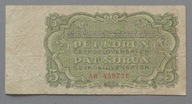 5 KORON z 1961 roku CZECHOSŁOWACJA RZADKI ŁADNY