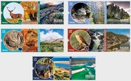 Portugalia 2021 Znaczki ** parki narodowe zwierzęta