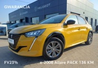 Peugeot 208 57 e-208 ALLURE PACK 136 KM Serwis w ASO Gwarancja FV23