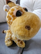 TCC Big Headz Maskotka żyrafa gruba przytulanka zwierzak Walentynki 20cm