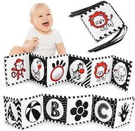 Książeczka O Wysokim Kontraście Dla Wieku 0–12 MiesięCy Zabawki Sensoryczne