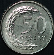 50 groszy 1991 - menniczy egzemplarz
