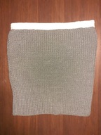 Spódniczka zimowa 44 46 handmade akryl gruba ciepła nowa