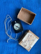 Kompas uczniowski busola PRL - Fabryka Pomocy Naukowych Biofiz 1969r