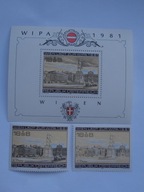 Austria - WIPA 1981 - Mi. 1629, 1665 + bl.5 **