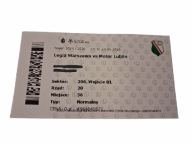 Używany bilet Legia Warszawa - Motor Lublin - 23.05.2026