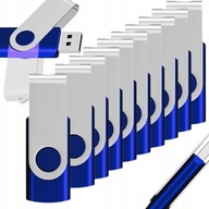 10 SZTUK PENDRIVE PAMIĘĆ USB 16GB 2.0 FLASH DRIVE NOŚNIK TWISTER 10x