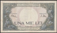 Rumunia 1000 lei 1943 - Y.