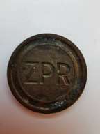 żeton Zjednoczone Przedsiębiorstwa Rozrywkowe (ZPR) Z okresu PRL