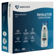 INHALATOR SIATECZKOWY PRZENOŚNY NEBULIZATOR CICHY NA AKUMLATOR DLA DZIECI