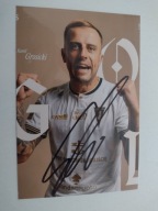 Zdjęcie autograf 10x15 Pogoń Szczecin sezon 25/26 Gol Kamil Grosicki
