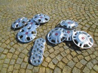 Fiat OE Oryginalne kołpaki Srebrny
