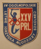 XXV PRL - IV OGÓLNOPOLSKIE LETNIE IGRZYSKA MŁODZIEŻY SZKOLNEJ