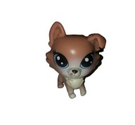 figurka LPS pies PIESEK Litlest Pet Shop z klapniętym uszkiem