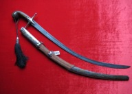 Szabla turecka w srebrze XVIII-XIX w.