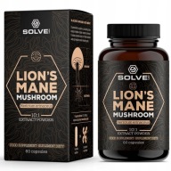Solve Labs Lion's Mane Soplówka jeżowata 10:1 Ekstrakt 60 Kapsułek