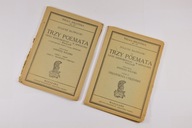 TRZY POEMATA JULIUSZ SŁOWACKI 1930 r. OBJAŚNIENIA WIELKA BIBLIOTEKA