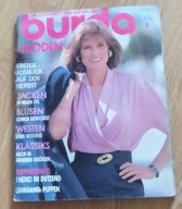 Burda moden 8 sierpień 1990 -unikat - wykroje
