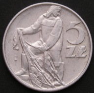 Polska 5 złotych 1973 - Rybak