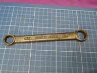 stary klucz oczkowy płaski dwustronny 17x14 MADE IN POLAND dł.17cm