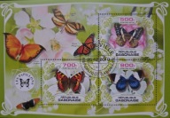 T.0411*A ARKUSIK FAUNA MOTYLE ŚWIATA, najpiękniejsze okazy w środowisku