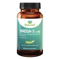 Naturell Omega-3 z alg 90 kapsułek