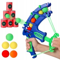 Proca łuk zabawkowy na piankowe kulki | Zestaw Beczki i Piłeczki