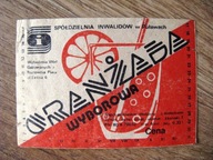 Etykieta oranżada napój Puławy