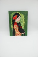 obraz "Mój kot" Małgorzaty Romanowskiej