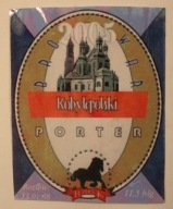 ETYKIETA - BROWAR KOBYLEPOLE - Kobylepolski PORTER, RZADKOŚĆ - UNIKAT