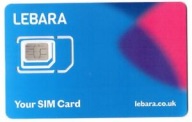 Lebara UK +44 Starter SIM Card Prepaid SMS